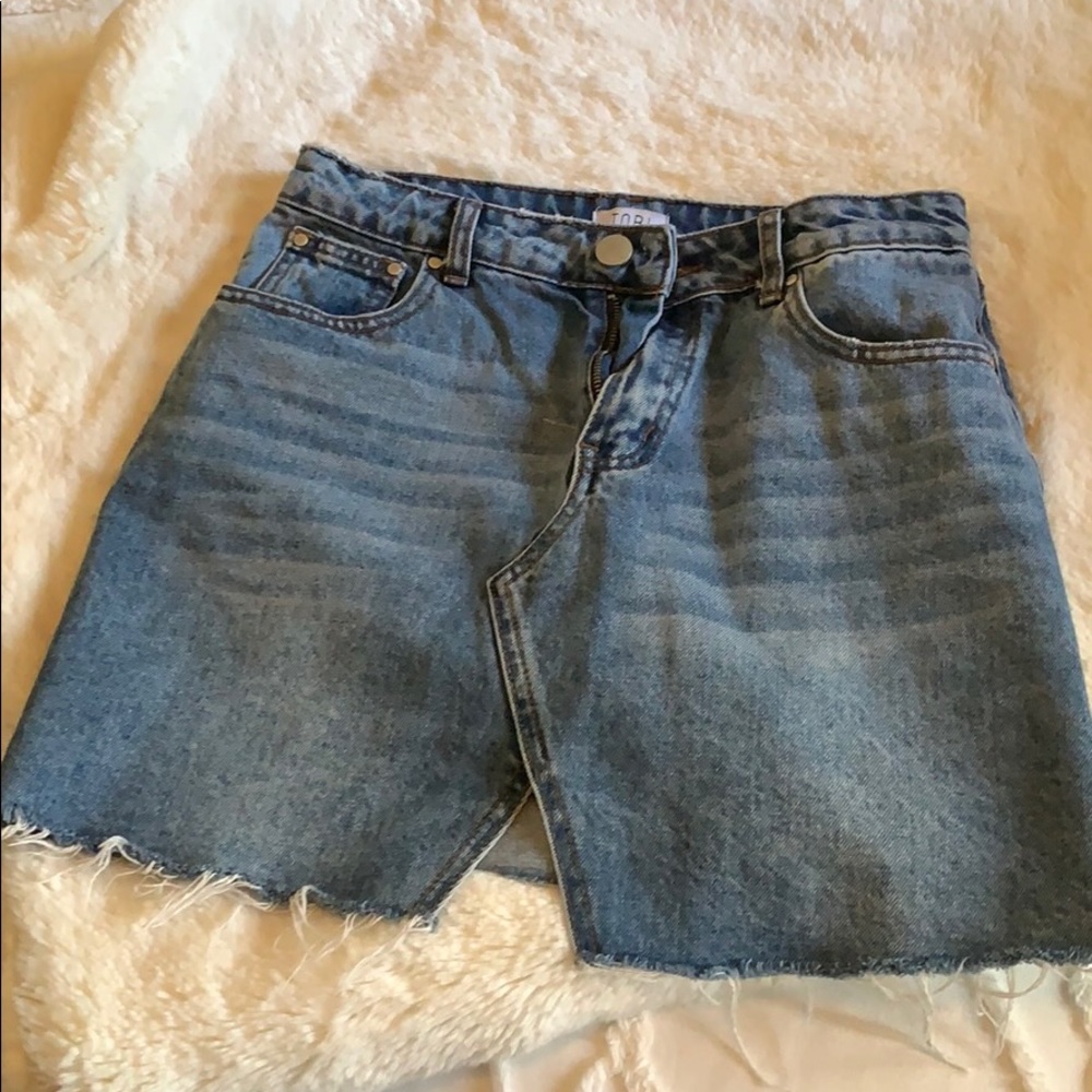Tobi Denim Skirt
